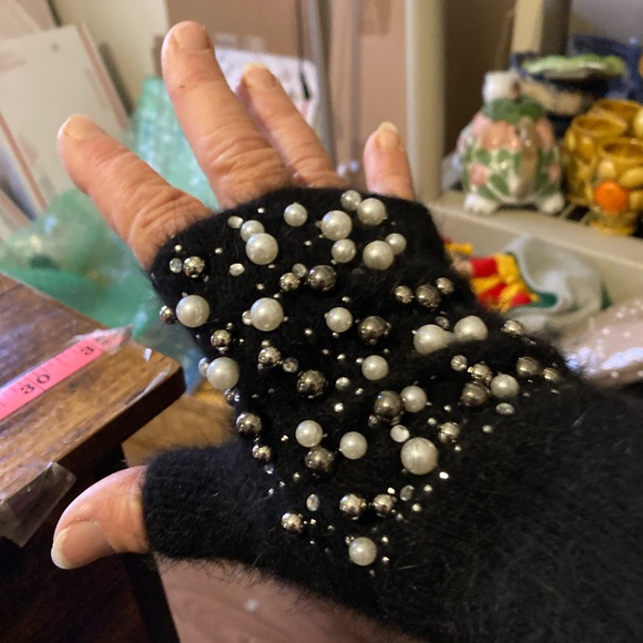 Selene L fingerless winter mittens/gloves - Picture 4 of 7